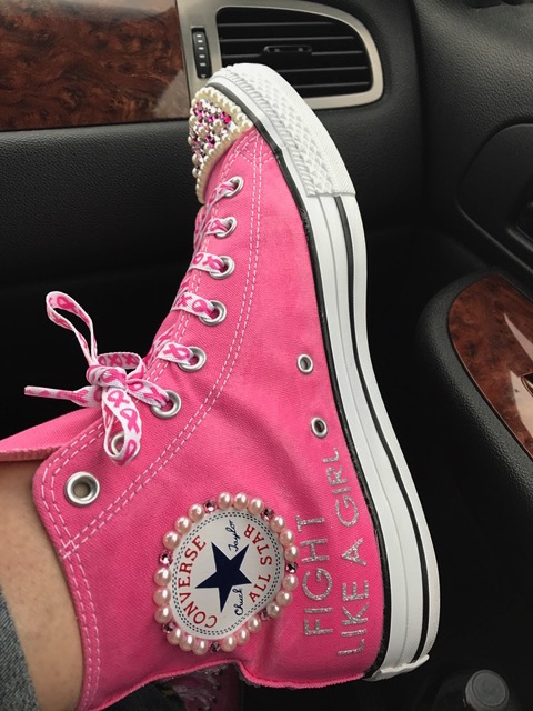 pink converse